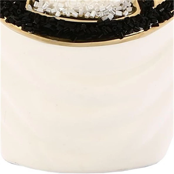 Vitale Andra Taşlı Seramik Vazo AK.HQ0008 - Resim 5