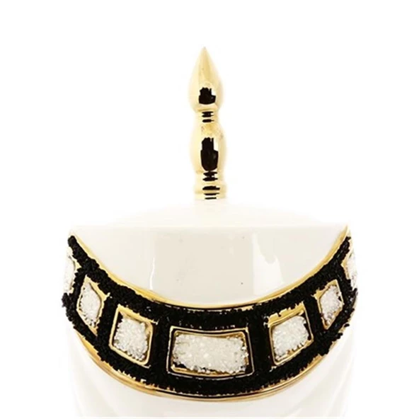 Vitale Andra Taşlı Seramik Vazo AK.HQ0005 - Resim 6