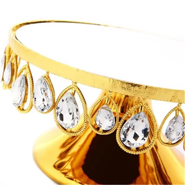 Vitale Nila Gold Ayaklı Tabak 22x11 cm AK.HQ0010 - 6
