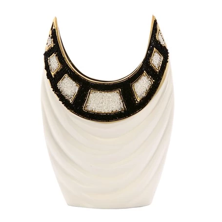 Vitale Andra Taşlı Seramik Vazo AK.HQ0003 ürün görseli 1