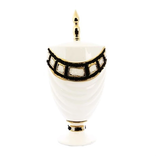 Vitale Andra Taşlı Seramik Vazo AK.HQ0005 - Resim 4