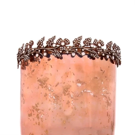 Vitale Melany Bakır Cam Vazo AK.HA0012 - Resim 2