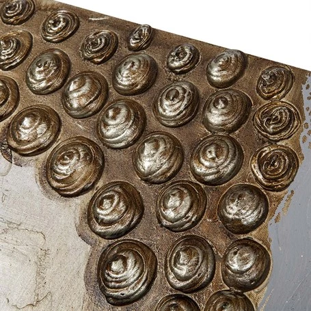 Vitale Buda Dekoratif Tablo 100x100 cm AK.GI0014 - 2