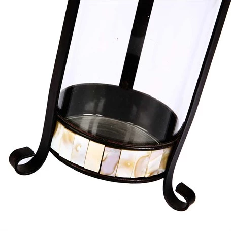 Vitale Lux Dekoratif Sedefli Mumluk 13x30 cm AK.GB0013 - Resim 3