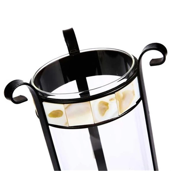 Vitale Lux Dekoratif Sedefli Mumluk 13x23 cm AK.GB0014 - 5
