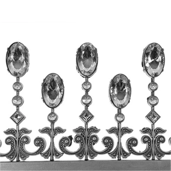 Vitale Raw Taşlı Metal Mumluk 5x30 cm AK.GA0001 - 6