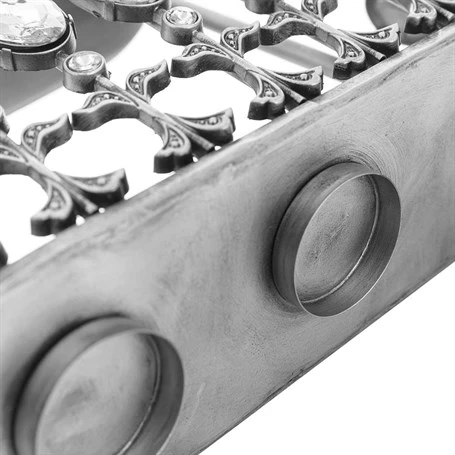 Vitale Raw Taşlı Ayaklı Mumluk 6x20 cm AK.GA0002 - Resim 3