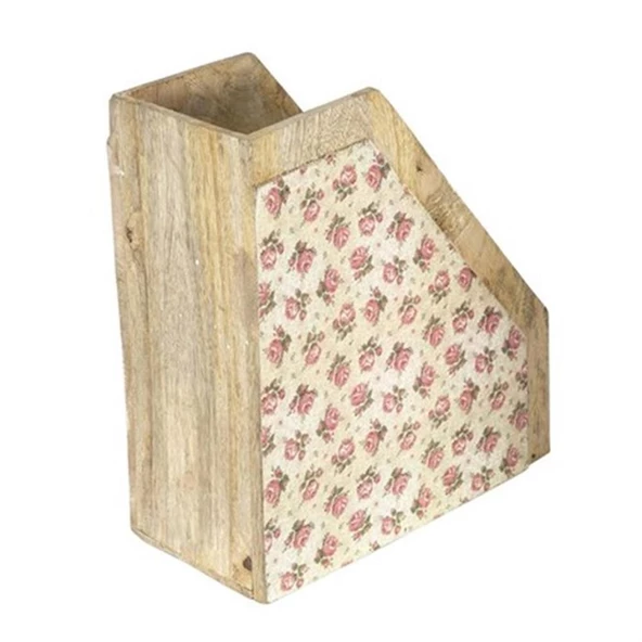 Vitale Şiva Çiçek Desenli Dekoratif Krem Raf AK.FQ0022-K - Resim 5