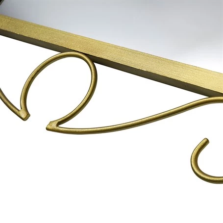 Vitale Ferforje Duvar Aynası Sarı 60 cm AK.FE0001 - 2