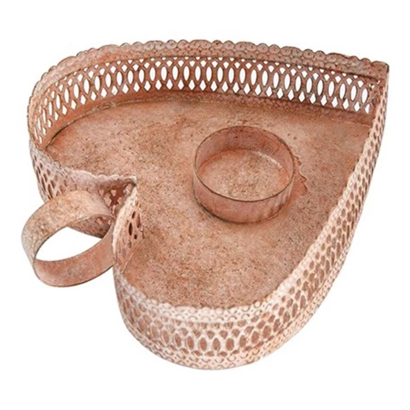 Vitale Pim Pudra Metal Kalpli Mumluk 17x5 cm AK.EZ0083 - 6