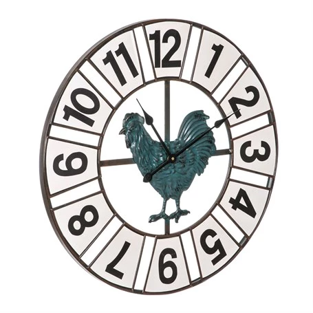 Vitale Farm Metal Duvar Saati 69x69 cm AK.EQ0058 - 2