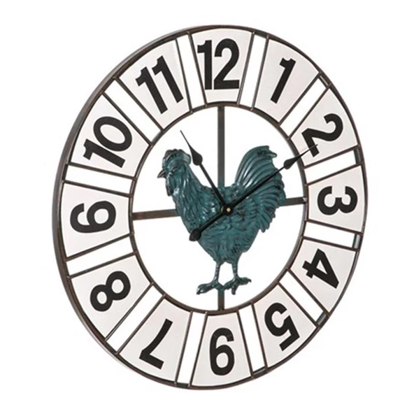 Vitale Farm Metal Duvar Saati 69x69 cm AK.EQ0058 - 5