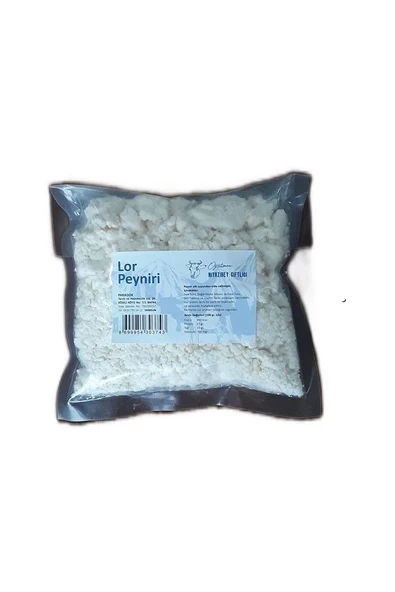 Niyazi Bey Lor Peyniri Doğal Katkısız 1 Kg