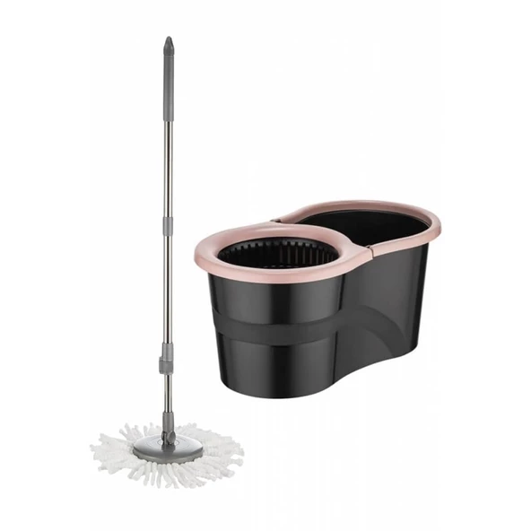 Urve Microfiber Süper Mop Set 360 Pembe - 2