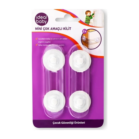 Piev Mini Çok Amaçlı Kilit 2 Li - 2