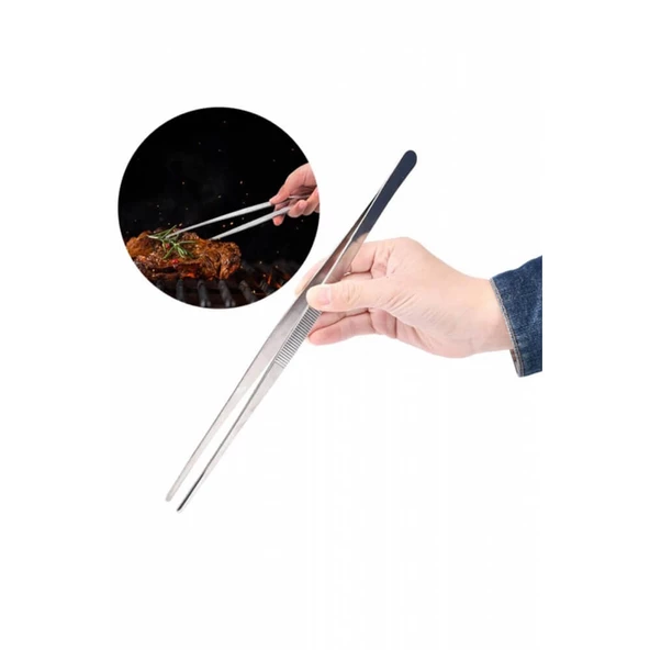 Piev Arnillo Şef Çelik Cımbız Maşa 30 Cm - 3