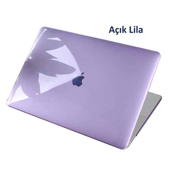 Macbook Pro Kılıf 16inç M1-M2-M3-M4, Parlak Kristal (Touchbarsız 16.2" Pro) A2485 A2780 A2991 A3403 A3186 ile Uyumlu - 9