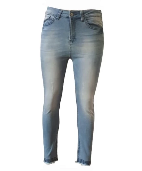 Westpoint Kadın Denim Lazer Tırnaklı Kot 4161