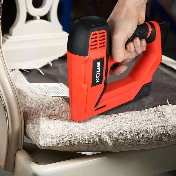 Kobb Kbz200b 8-16Mm Zımba Ve 15-16Mm Profesyonel Çivi Çakma Makinesi + 3000 Adet Yedek Zımba Ve Çivi - Resim 6