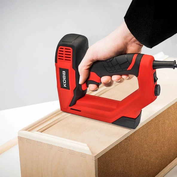 Kobb Kbz200b 8-16Mm Zımba Ve 15-16Mm Profesyonel Çivi Çakma Makinesi + 3000 Adet Yedek Zımba Ve Çivi - Resim 8