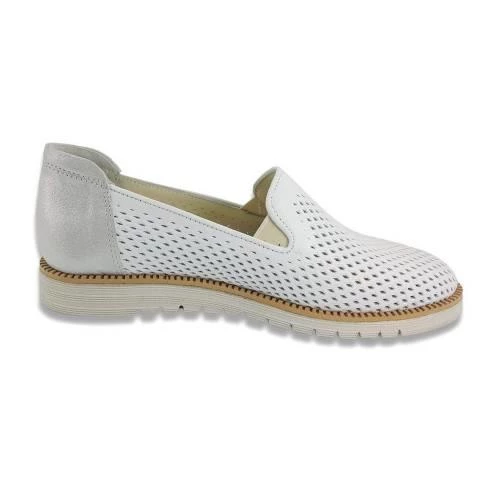 MAMMAMİA D22YA-3285 DERİ YAZLIK HAFİF KADIN AYAKKABI - Resim 6