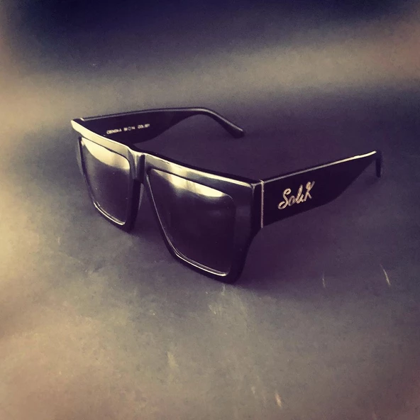 Sol.K Comcarrox-k Unisex Siyah Güneş Gözlüğü - 6