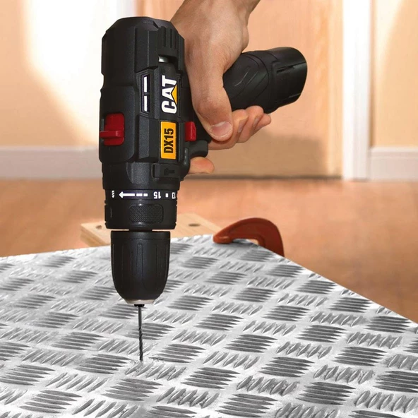 Cat Dx15 12Volt/2.0Ah Li-İon Profesyonel Şarjlı Darbeli Matkap - 8