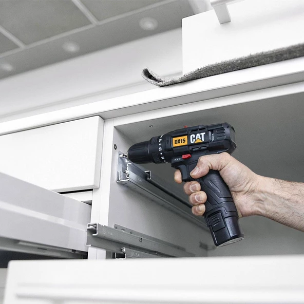 Cat Dx15 12Volt/2.0Ah Li-İon Profesyonel Şarjlı Darbeli Matkap - 7