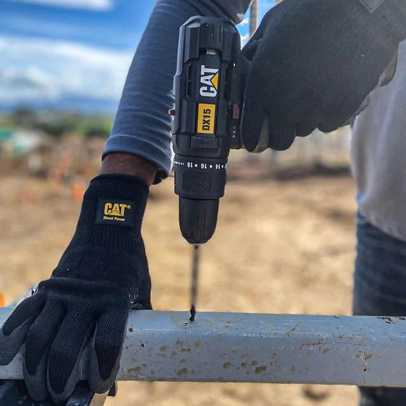 Cat Dx15 12Volt/2.0Ah Li-İon Profesyonel Şarjlı Darbeli Matkap - 5