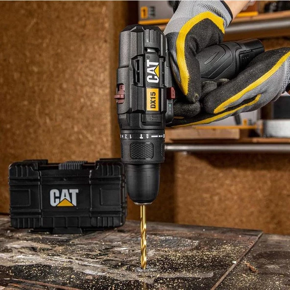 Cat Dx15 12Volt/2.0Ah Li-İon Profesyonel Şarjlı Darbeli Matkap - 4