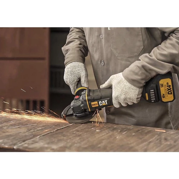 Cat Dx31b 18Volt 115Mm Kömürsüz Profesyonel Avuç Taşlama (Akü Dahil Değildir) - 7