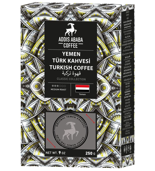 Addis Ababa Coffee Yemen Türk Kahvesi 250 gram