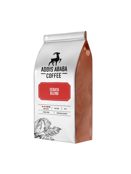 Addis Ababa Coffee Sebata Blend Kahve Çekirdek Kahve 250 Gram