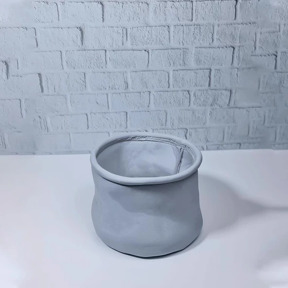 Hometarz Dekoratif Yuvarlak Sepet Ev İçi Düzenleyici Organizer - 4