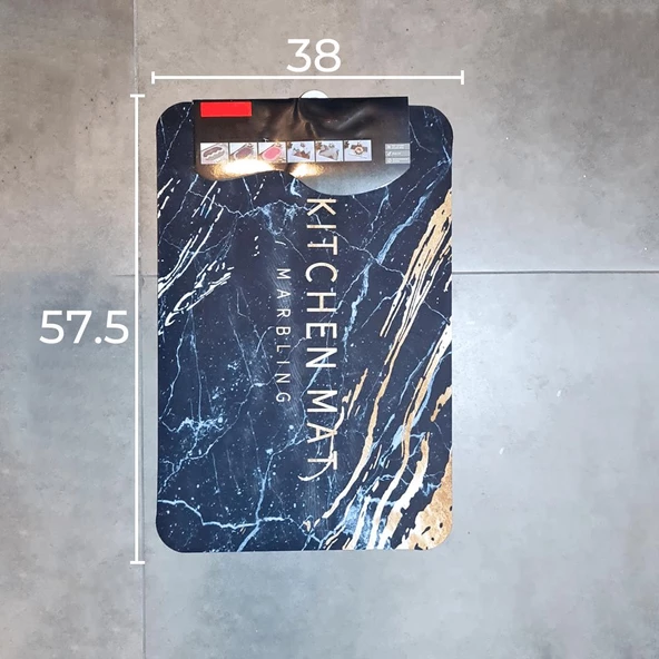 Hometarz Tekli Banyo Paspası Kaymaz Taban - 9