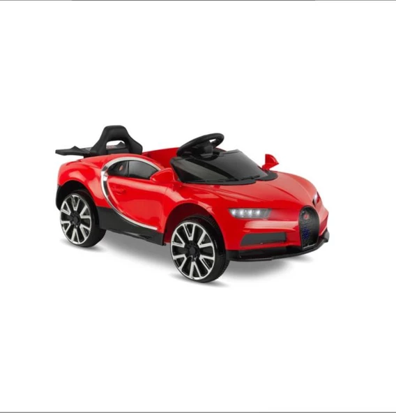 Babyhope 440 Bugo Drive Akülü Araba Kırmızı