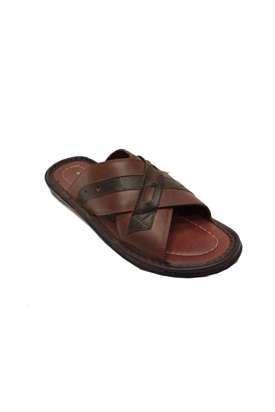 Sultan 106 Hakiki Deri Fashion Taban Erkek Terlik - 2