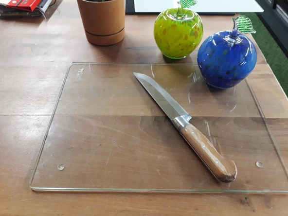 Grande Home Cam Tezgah Koruyucu Kesme&koruma Tahtası - 2