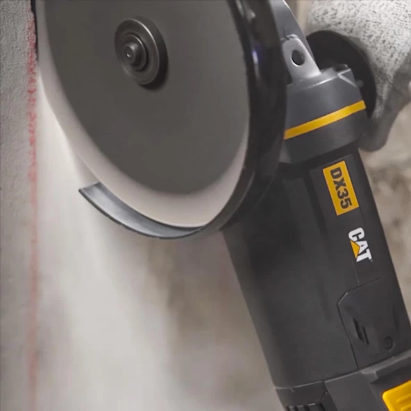 CAT DX35 2350Watt 230mm Profesyonel Dönebilir Tutma Kollu Büyük Taşlama - 11