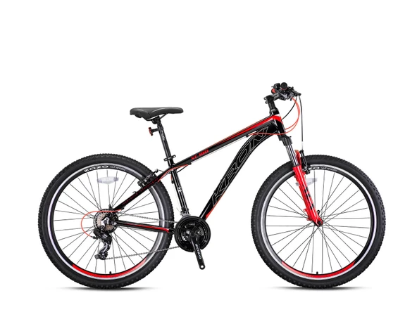 KRON BİSİKLET XC 100 V-FREN 27,5 JANT DAĞ BİSİKLETİ MAT FÜME/GRİ/MAVİ