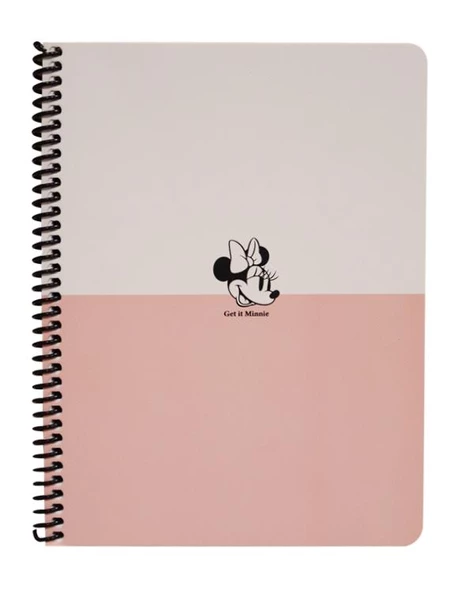 Keskin Color Disney Get it Minnie Çizgili Defter 16,5x22,5 80 Yaprak