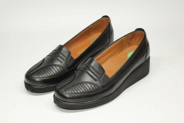 HANIMCA ORTOPEDİK TABAN KADIN GÜNLÜK RAHAT DOLGU ANNE AYAKKABISI - 11