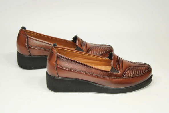 HANIMCA ORTOPEDİK TABAN KADIN GÜNLÜK RAHAT DOLGU ANNE AYAKKABISI - 2