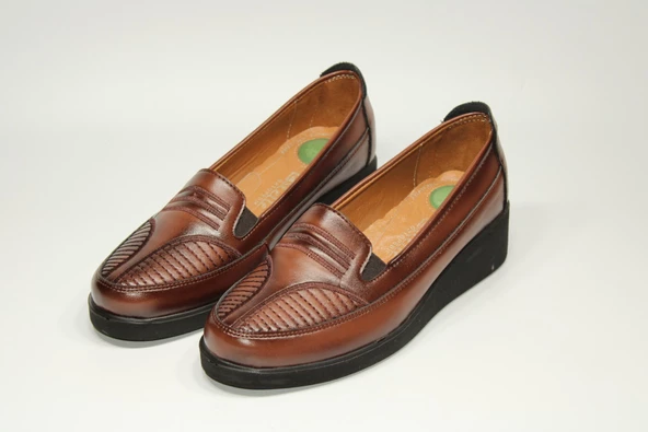 HANIMCA ORTOPEDİK TABAN KADIN GÜNLÜK RAHAT DOLGU ANNE AYAKKABISI - 5