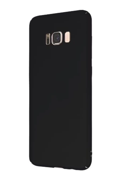 Samsung Galaxy S8 Siyah Silikon Rubber Kılıf Arka Kapak - 2