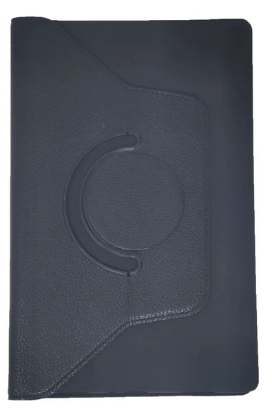Huawei Matepad T10s Siyah Tablet Kılıfı 360° Dönebilen Stantlı Silikonlu Tam Koruma - 4