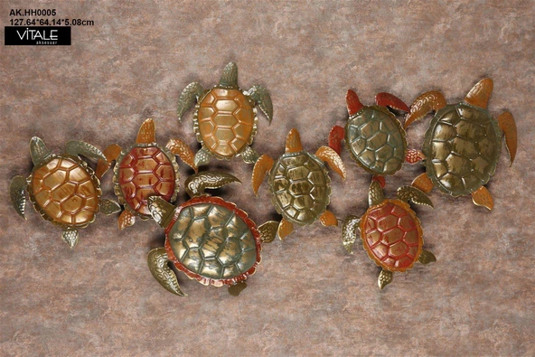 Vitale Metal Renkli Karettalar AK.HH0005 ürün görseli 1