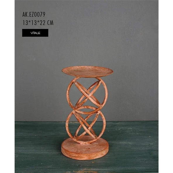 Vitale Pim Metal Mumluk Pudra Pembe AK.EZ0079 - Resim 2