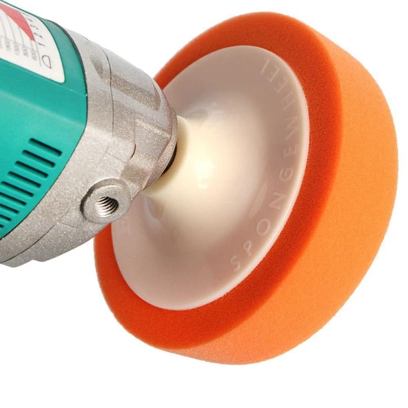 Cmc Pasta Cila Polisaj Süngeri M14 Girişli 150 x 45 mm Turuncu - 5