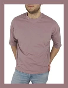Oversize Spor T-shirt 1084 - 1